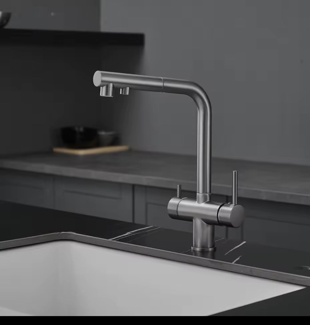3-Wege-Wasserhahn einfach (ohne Brause)